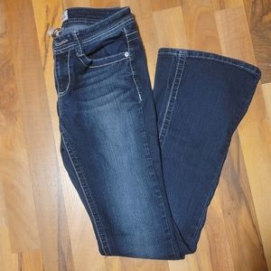 Mudd | Dark Bootcut Denim Jeans | Color: Blue | Size: 5